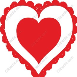 Playful Red Heart