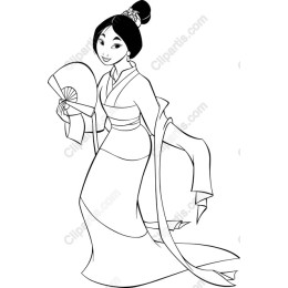 Elegant Traditional Japanese Woman