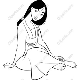 Elegant Seated Woman