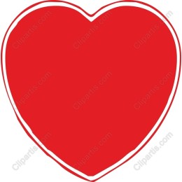 Vibrant Red Heart