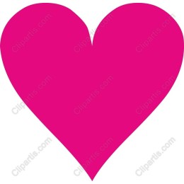 Vibrant Pink Heart