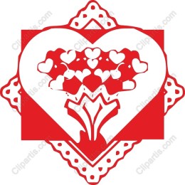 Heart Bouquet Love
