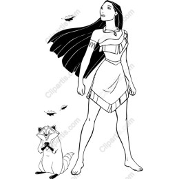 Charming Character with Raccoon