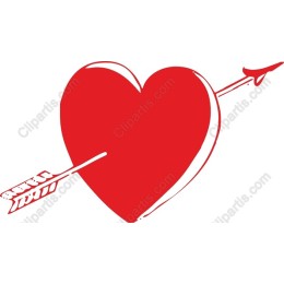 Striking Heart with Arrow
