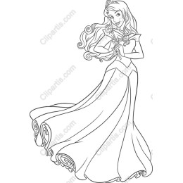 Elegant Princess Coloring
