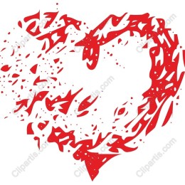 Artistic Red Heart