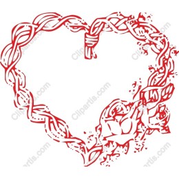 Elegant Woven Heart
