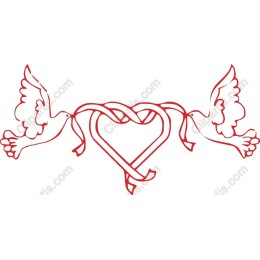 Doves and Heart Love