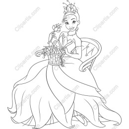 Charming Princess Sitting