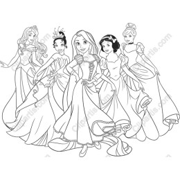Princess Coloring