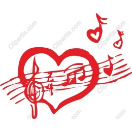 Romantic Music Heart