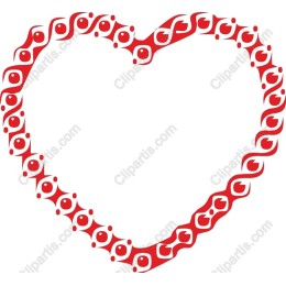 Red Heart Swirl