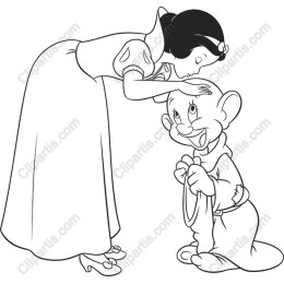 Enchanting Princess and Dwarf