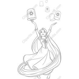 Joyful Lantern Juggler