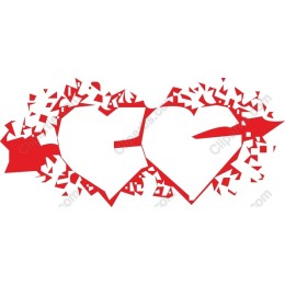 Dynamic Red Heart