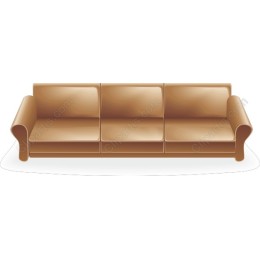 Cozy Three-Seater Sofa