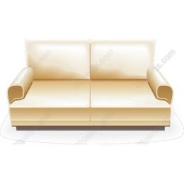 Elegant Two-Seater Sofa