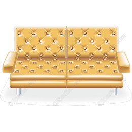 Elegant Two-Seater Sofa