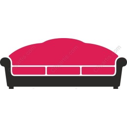 Vibrant Modern Sofa