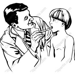 Compassionate Doctor Examining Child