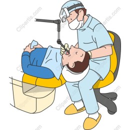 Dental Care: Dentist at Work