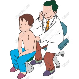 Caring Doctor and Patient