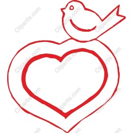 Lovebird Heart