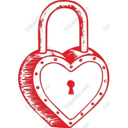 Heart-Shaped Lock