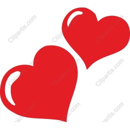 Vibrant Red Hearts