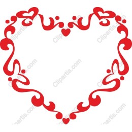 Elegant Red Heart