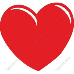 Vibrant Red Heart
