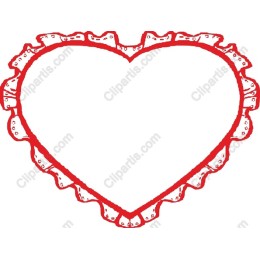 Heart-Shaped Decorative Frame