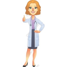 Confident Female Doctor