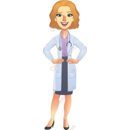 Cheerful Female Doctor