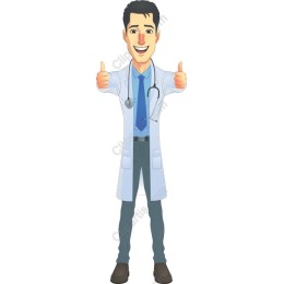 Cheerful Male Doctor