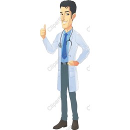 Vibrant Male Doctor