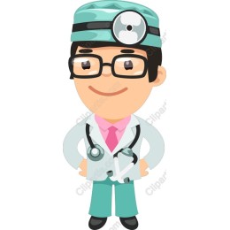 Cartoon Doctor Character