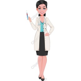 Cheerful Female Medical Professional