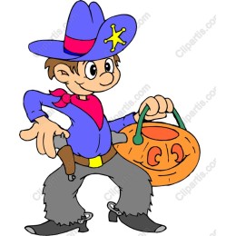 Cowboy Trick-or-Treater