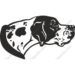 Hand-Drawn Dog Profile