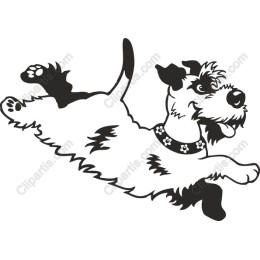 Joyful Leaping Dog