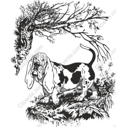 Nature-Inspired Basset Hound