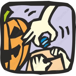 Halloween Pumpkin Trick-or-Treat