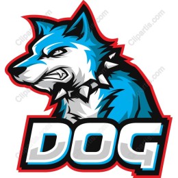 Fierce Blue Dog
