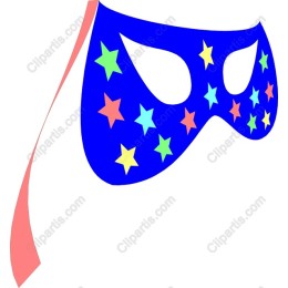 Colorful Star-Patterned Mask