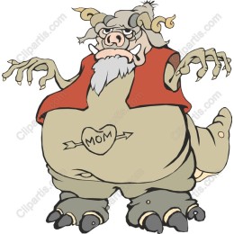 Whimsical Heartwarming Monster