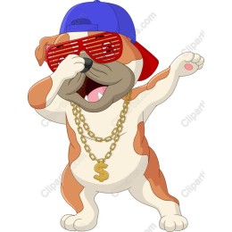 Stylish Bulldog