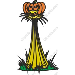 Whimsical Halloween Scarecrow