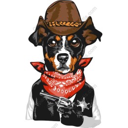 Canine Cowboy