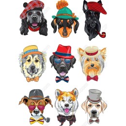 Whimsical Dog Portraits Bundle